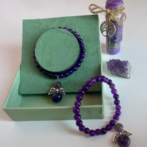 Pulsera de Amatista Amuleto de Poder